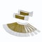Moolah Self-Sealing Currency Bands, Mustard, $10000, Pack of 1000 729210000 - alternate 1